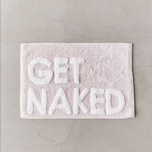 Urban outfitters “get naked” bath mat new in bag